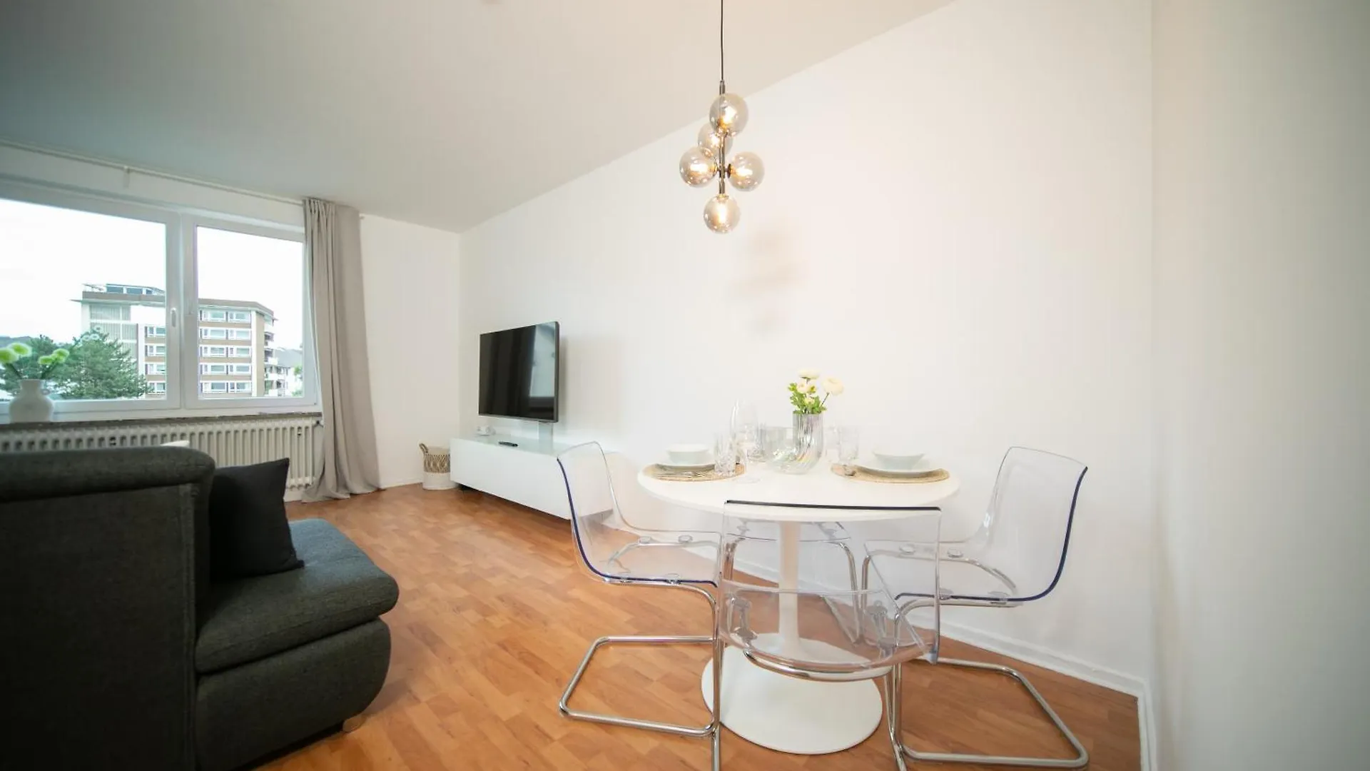 Bright Apartment - Zentral Mit Kueche - 65 Sqm - Messe Dusseldorf
