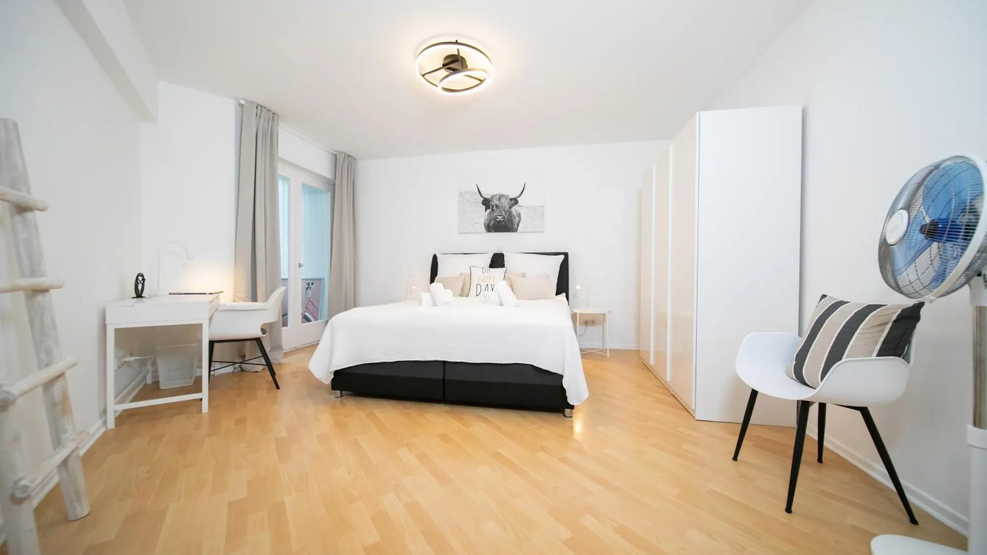 Bright Apartment - Zentral Mit Kueche - 65 Sqm - Messe location