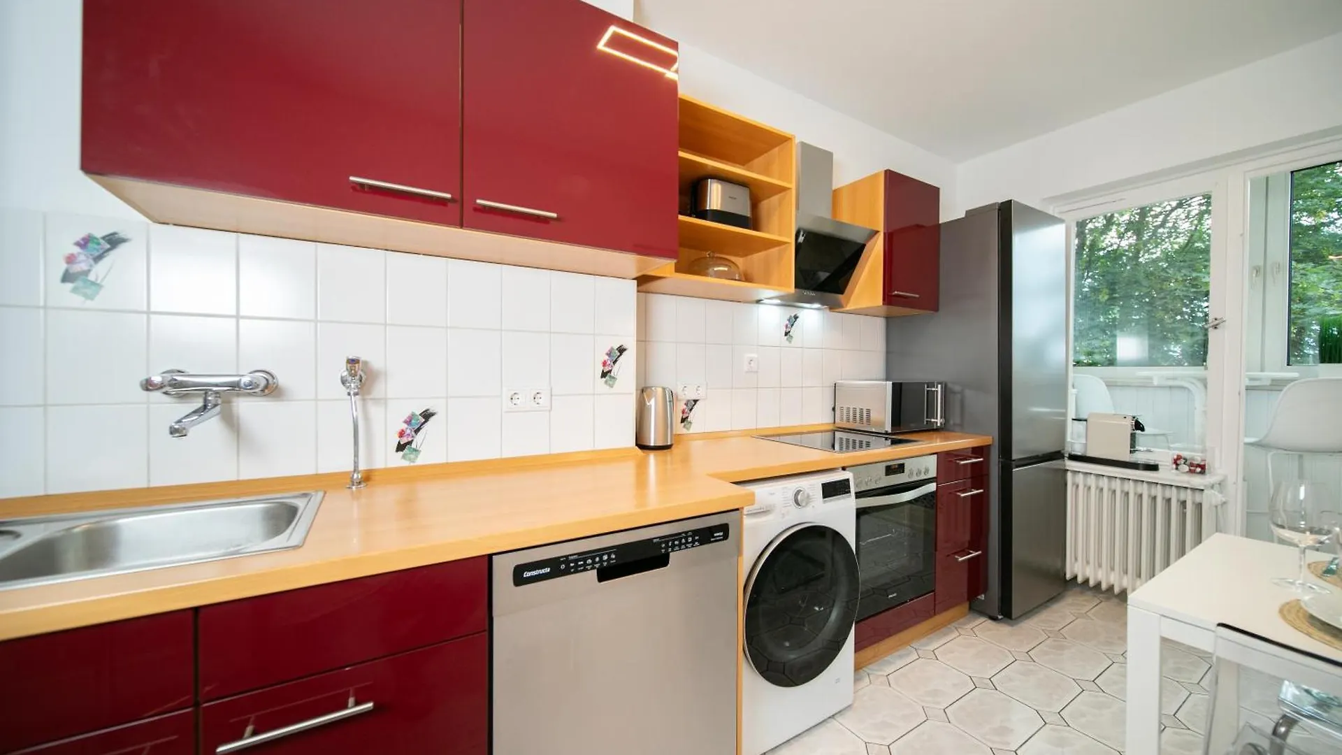 Bright Apartment - Zentral Mit Kueche - 65 Sqm - Messe Dusseldorf